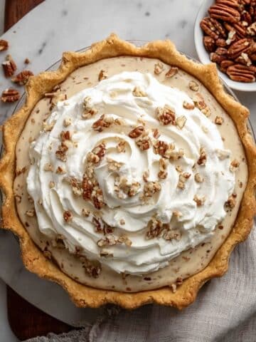 Pecan Cream Pie Recipe