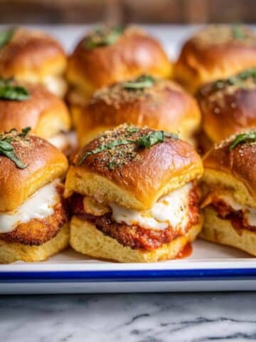 Chicken Parmesan Sliders Recipe
