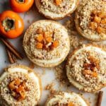 Persimmon Brioche Buns with Cream Cheese and Spiced Persimmon Filling Recipe