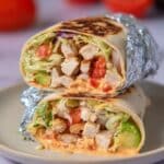 Chipotle Ranch Grilled Chicken Burrito Recipe