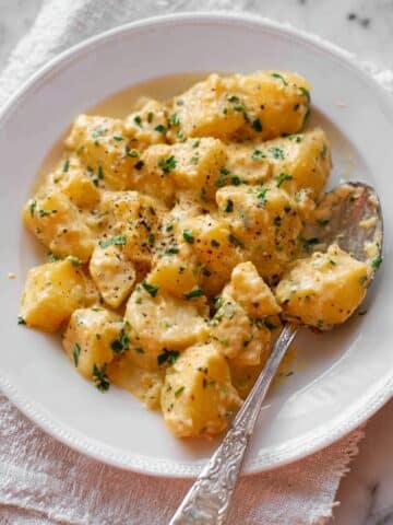 Creamy Garlic Potatoes Recipe