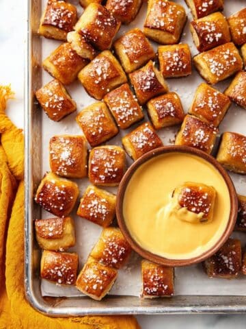 Buttery Soft Pretzel Bites Recipe