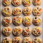 Reese's Pieces Peanut Butter Cookies Recipe