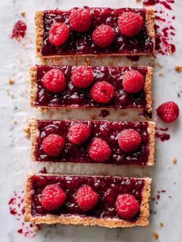 No-Bake Vegan Peanut Butter and Jelly Bars Recipe