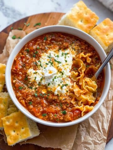Easy Lasagna Soup Recipe