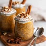 Higher Protein Pumpkin Chia Pudding Recipe