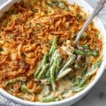 Creamy Green Bean Casserole with Crispy Onions Recipe