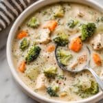 Seriously Good Dairy-Free Chicken and Broccoli Soup Recipe