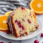 Cranberry Orange Bundt Cake Recipe