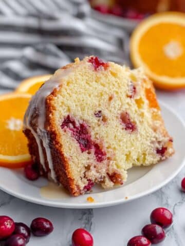 Cranberry Orange Bundt Cake Recipe