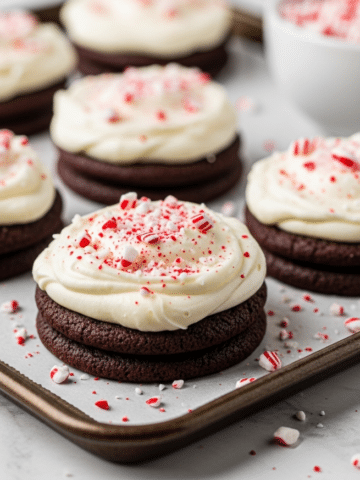 Peppermint Bark Cookies Recipe