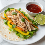 Sweet Chili Chicken Wraps Recipe