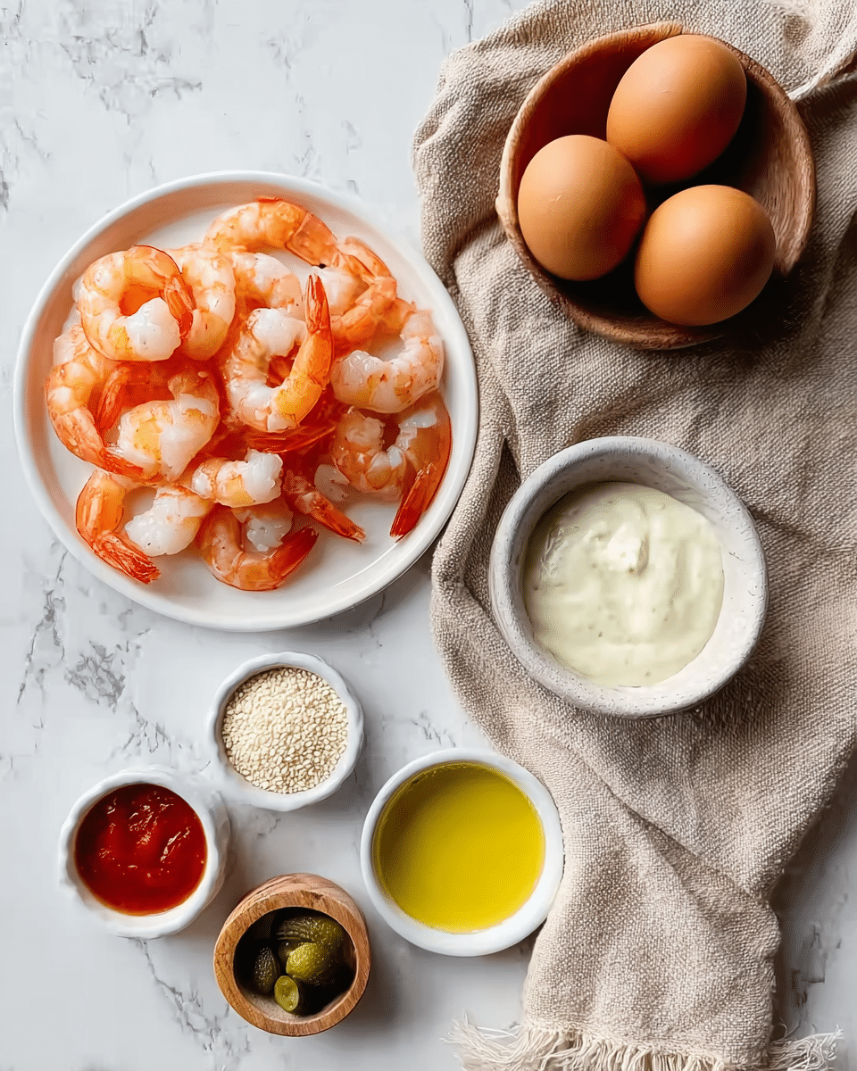 Cajun Shrimp Deviled Eggs Recipe