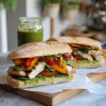 Grilled Chicken Pesto Sandwich Recipe