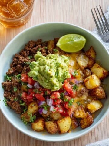 Loaded Potato Taco Bowl Recipe