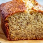 Moist No-Mixer Banana Bread Recipe