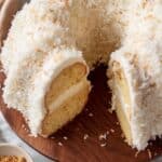 Tom Cruise Coconut Cake Copycat: White Chocolate Coconut Bundt Cake Recipe