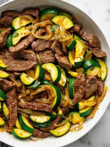 Steak and Zucchini Stir Fry Recipe