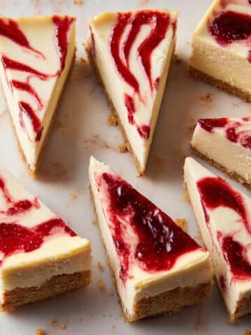 Strawberry Swirl Cheesecake Recipe