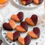 Chocolate Dipped Strawberry Cookies Recipe