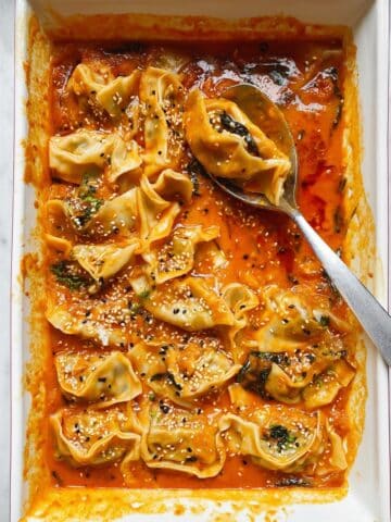Viral Baked Dumplings (One-Pan Meal!) Recipe