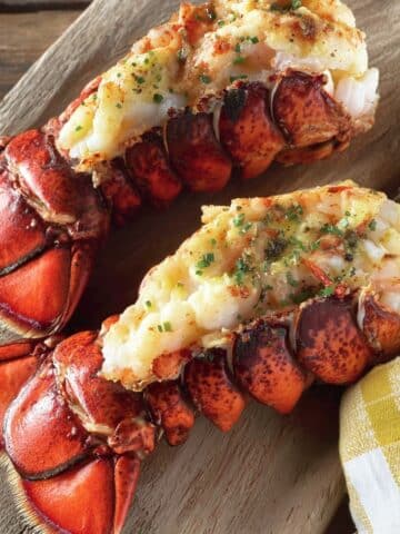 Baked Lobster Tails with Garlic Butter Recipe
