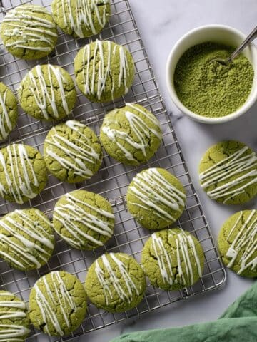 Matcha White Chocolate Cookies Recipe