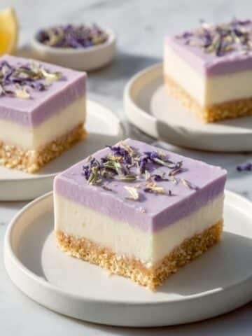 Lavender Lemon Cream Bars Recipe