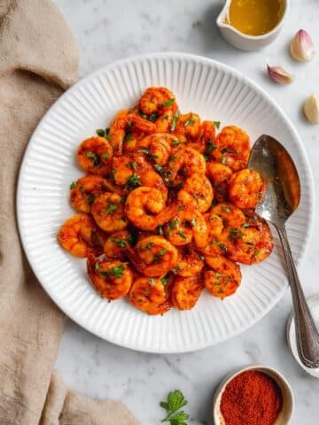 Garlic Shrimp with Smoked Paprika and Honey Recipe
