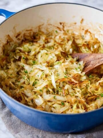 Caramelized Cabbage and Onions Recipe
