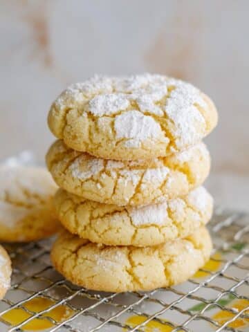 Lemon Crinkle Cookies Recipe