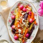 Honey Butter Roasted Carrots and Radishes Side Dish Recipe
