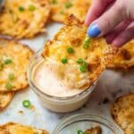 Parmesan Onion Ring Chips Recipe