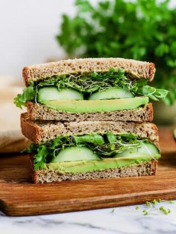 Green Goddess Avocado Sandwich Recipe