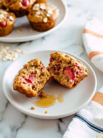 Strawberry Oat Muffins Recipe