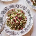 Blood Orange and Pomegranate Bulgur Salad with Feta and Fresh Herbs Recipe