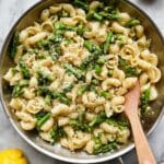 Lemon Garlic Asparagus Pasta Recipe
