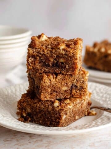Grandma's Date Cake with Chocolate Chips and Nuts Recipe