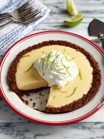 Fresh Key Lime Pie with Graham Cracker Crust Recipe