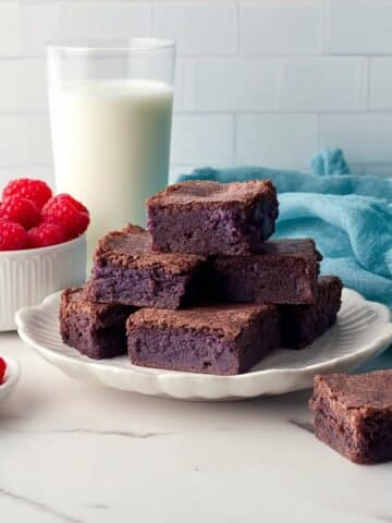 Fudgy Ube Brownies Recipe