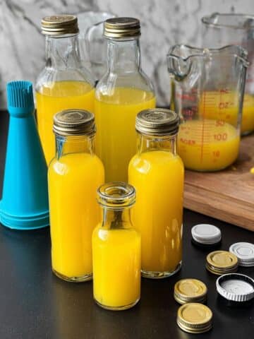 Turmeric Ginger Lemon Shots Recipe