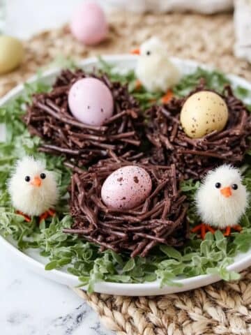 Chocolate Easter Nests Recipe