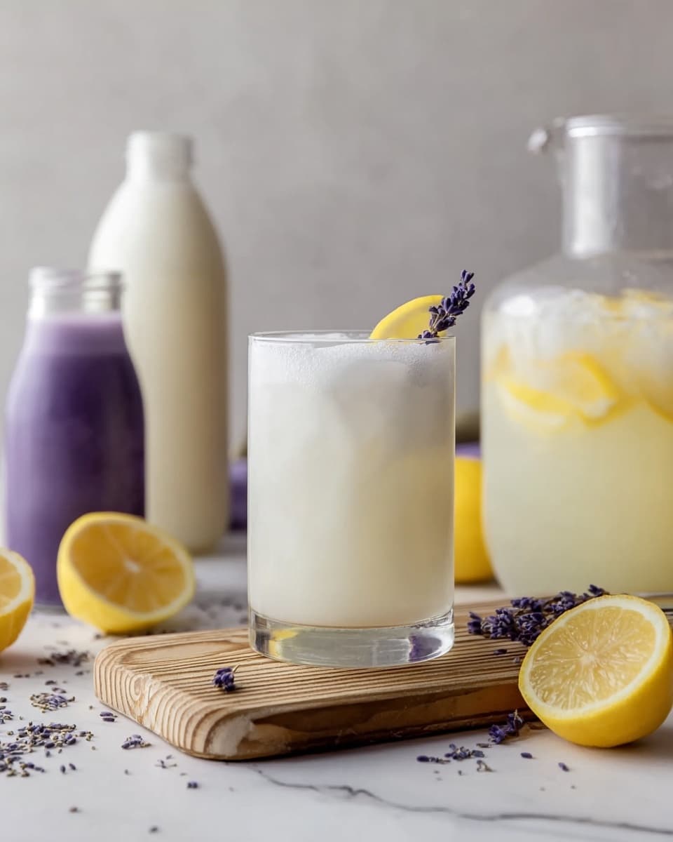 Lavender Coconut Lemonade: Refreshing Floral Summer Drink