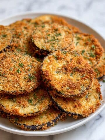 Crispy Baked Italian Eggplant Recipe