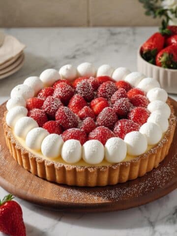 Strawberry Custard Tart Recipe