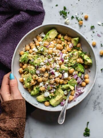 Chickpea Avocado Salad Recipe