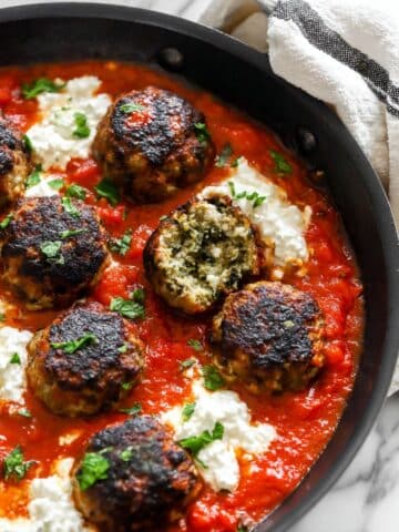 Eggplant Parmesan Meatballs Recipe