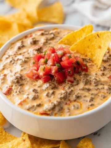 Rotel Dip with Ground Beef Recipe