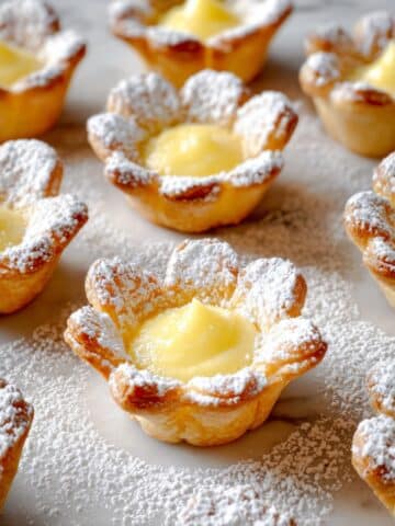 Lemon Daisy Tartlets Recipe