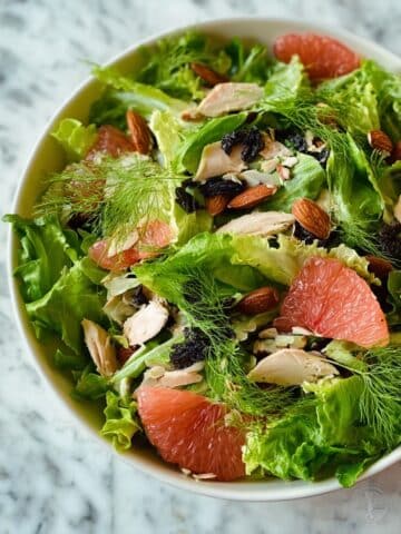 Provencal Roasted Chicken Salad with Mango Curry Dressing Recipe